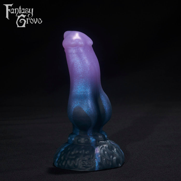A fantasy sex toys on a black background with Fantasy Grove branding