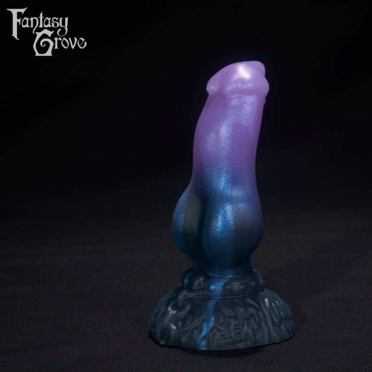 A fantasy sex toys on a black background with Fantasy Grove branding