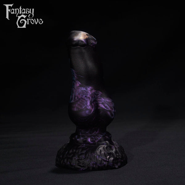 A fantasy sex toys on a black background with Fantasy Grove branding
