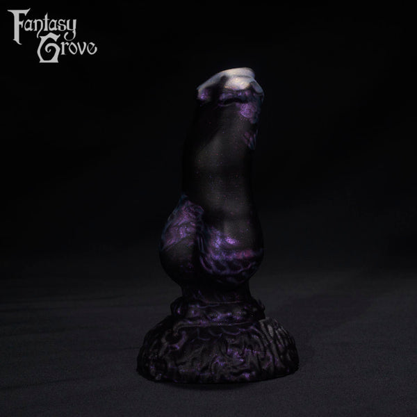A fantasy sex toys on a black background with Fantasy Grove branding