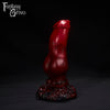 A Fantasy Grove sex toy on a black background with a logo in the upper left corner