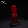 A Fantasy Grove sex toy on a black background with a logo in the upper left corner