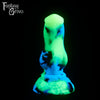 A fantasy sex toy on a black background with the Fantasy Grove logo in the upper left corner
