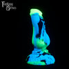 A fantasy sex toy on a black background with the Fantasy Grove logo in the upper left corner