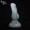 A fantasy sex toy on a black background with the Fantasy Grove logo in the upper left corner
