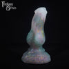 A fantasy sex toy on a black background with the Fantasy Grove logo in the upper left corner