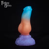 A fantasy sex toy on a black background with the Fantasy Grove logo in the upper left corner