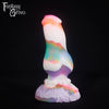 A fantasy sex toy on a black background with the Fantasy Grove logo in the upper left corner