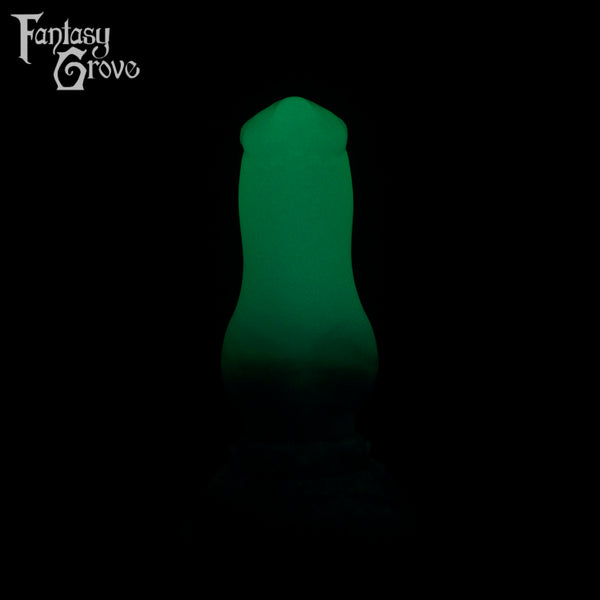 A fantasy sex toys on a black background with Fantasy Grove branding