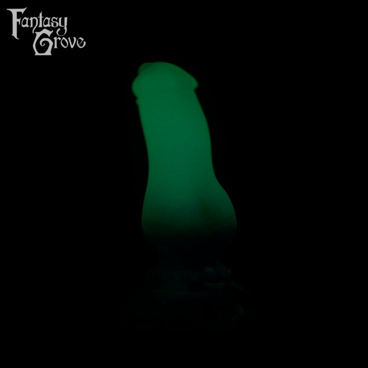 A fantasy sex toys on a black background with Fantasy Grove branding
