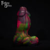 A fantasy sex toy on a black background with the Fantasy Grove logo in the upper left corner