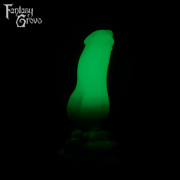 A fantasy sex toys on a black background with Fantasy Grove branding
