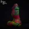 A fantasy sex toy on a black background with the Fantasy Grove logo in the upper left corner