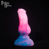 A fantasy sex toy on a black background with the Fantasy Grove logo in the upper left corner