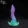 A Fantasy Grove sex toy on a black background with a logo in the upper left corner
