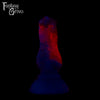 A fantasy sex toy on a black background with the Fantasy Grove logo in the upper left corner