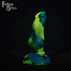 A fantasy sex toy on a black background with the Fantasy Grove logo in the upper left corner
