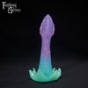 A Fantasy Grove sex toy on a black background with a logo in the upper left corner