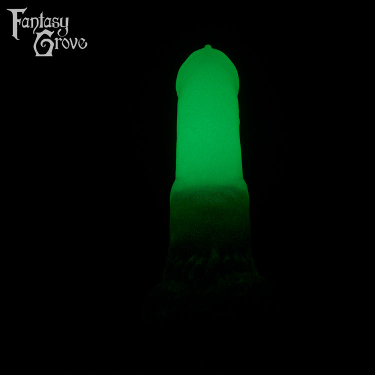 A fantasy sex toys on a black background with Fantasy Grove branding