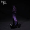A Fantasy Grove sex toy on a black background with a logo in the upper left corner
