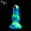 A fantasy sex toy on a black background with the Fantasy Grove logo in the upper left corner