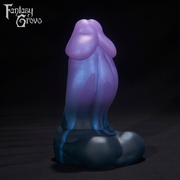 A fantasy sex toys on a black background with Fantasy Grove branding