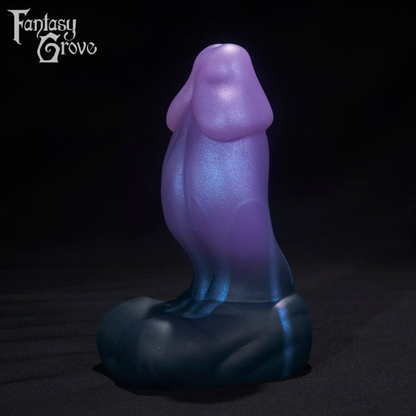 A fantasy sex toys on a black background with Fantasy Grove branding