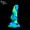 A fantasy sex toy on a black background with the Fantasy Grove logo in the upper left corner
