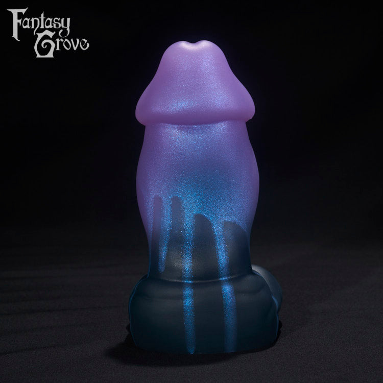 A fantasy sex toys on a black background with Fantasy Grove branding