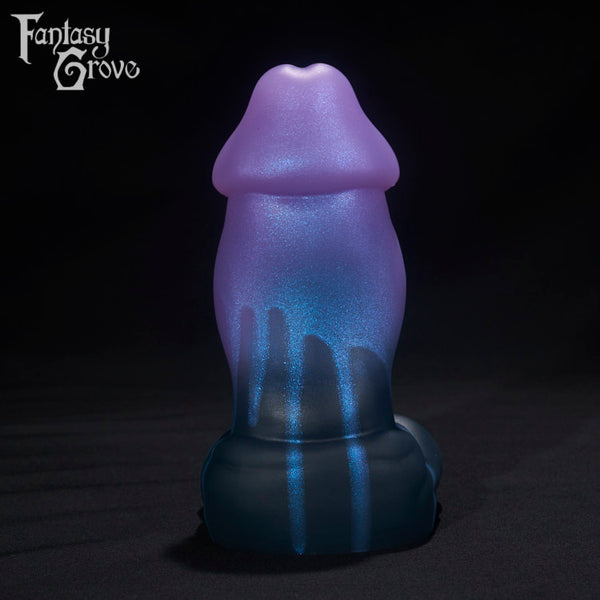 A fantasy sex toys on a black background with Fantasy Grove branding