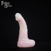 A fantasy sex toy on a black background with the Fantasy Grove logo in the upper left corner