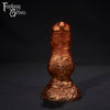 A fantasy sex toy on a black background with the Fantasy Grove logo in the upper left corner 