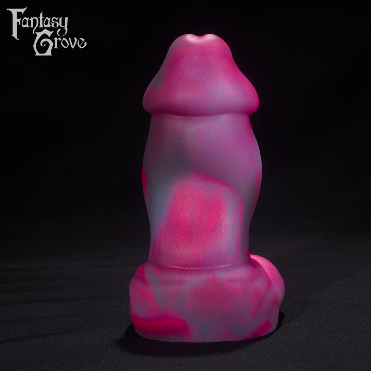 A fantasy sex toys on a black background with Fantasy Grove branding