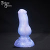 A fantasy sex toy on a black background with the Fantasy Grove logo in the upper left corner 