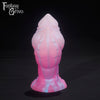 A Fantasy Grove sex toy on a black background with a logo in the upper left corner