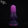 A fantasy sex toy on a black background with the Fantasy Grove logo in the upper left corner
