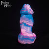 A fantasy sex toy on a black background with the Fantasy Grove logo in the upper left corner