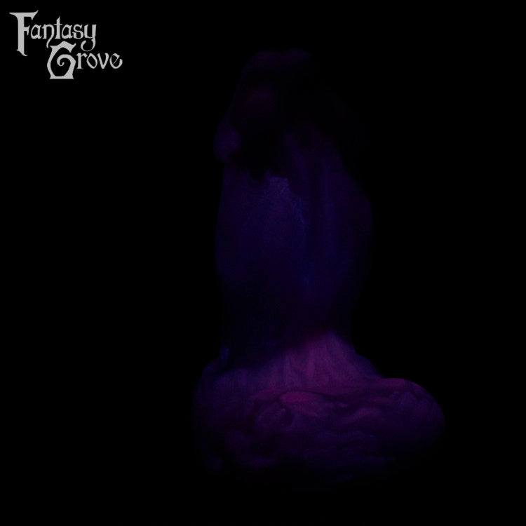 A fantasy sex toys on a black background with Fantasy Grove branding