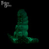 A fantasy sex toy on a black background with the Fantasy Grove logo in the upper left corner