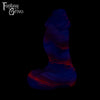A fantasy sex toy on a black background with the Fantasy Grove logo in the upper left corner