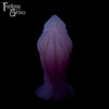 A Fantasy Grove sex toy on a black background with a logo in the upper left corner