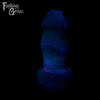 A fantasy sex toy on a black background with the Fantasy Grove logo in the upper left corner