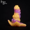 A fantasy sex toy on a black background with the Fantasy Grove logo in the upper left corner