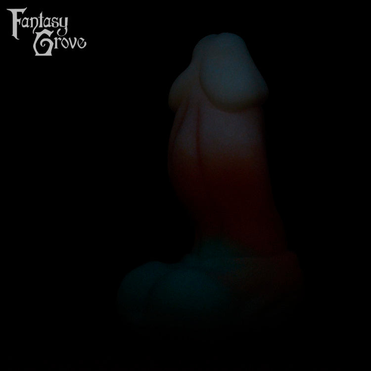 A fantasy sex toys on a black background with Fantasy Grove branding