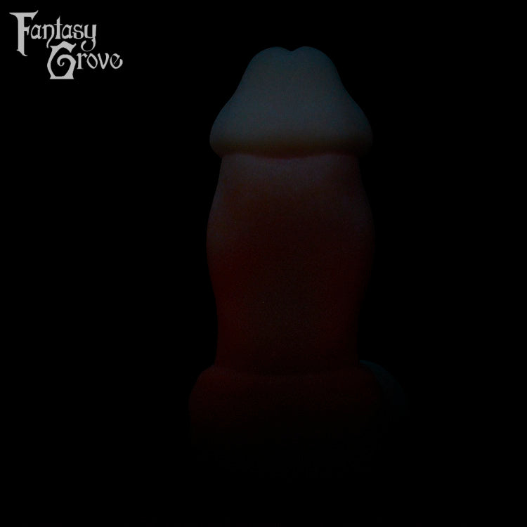 A fantasy sex toys on a black background with Fantasy Grove branding