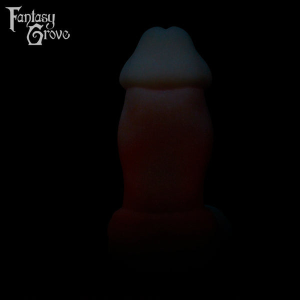 A fantasy sex toys on a black background with Fantasy Grove branding