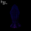 A Fantasy Grove sex toy on a black background with a logo in the upper left corner
