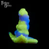 A fantasy sex toy on a black background with the Fantasy Grove logo in the upper left corner