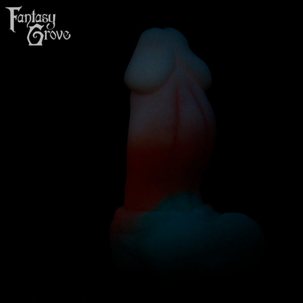A fantasy sex toys on a black background with Fantasy Grove branding