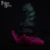 A fantasy sex toy on a black background with the Fantasy Grove logo in the upper left corner